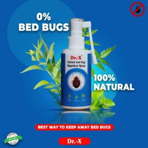 herbal bed bug repellent spray 100ml by dr x