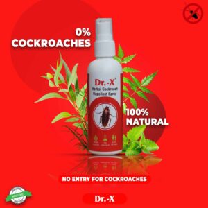herbal cockroach repellent spray 100ml by dr x