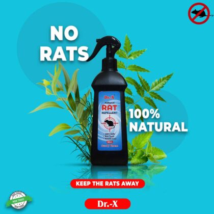 Herbal Rat Repellent Spray (500ml) by Dr X